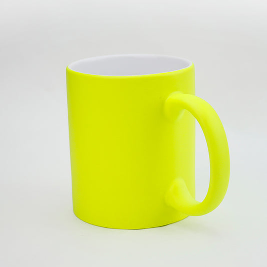 11oz Neon Yellow Mug