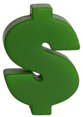 Dollar Sign Stress Relievers - ($2.70/sign - Includes Print) - otkworld