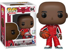 Funko Pop! NBA: Michael Jordan Chicago Bulls Red Warm-Up Suit - Exclusive