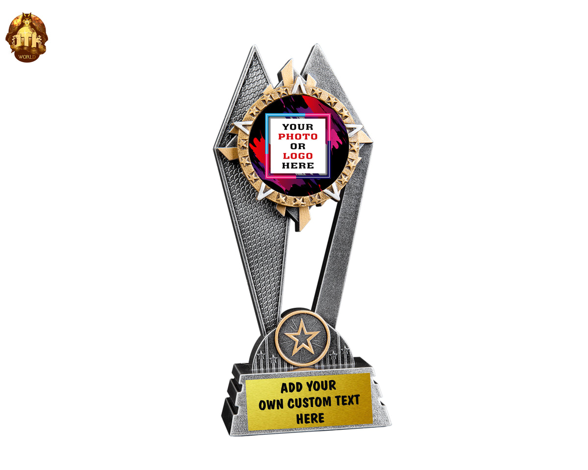 Custom 8" Sun Ray Photo Trophy