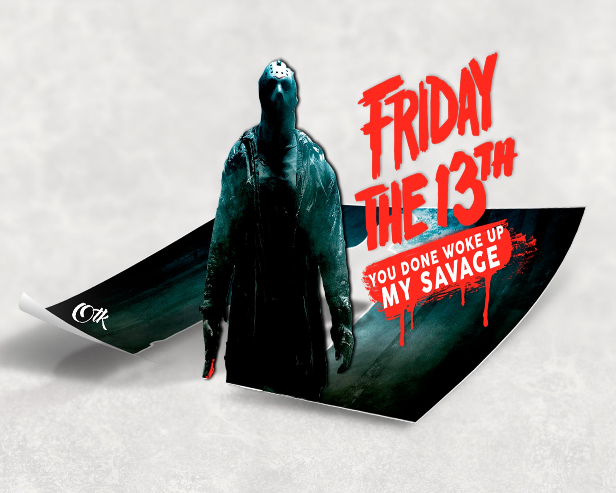 You Done Woke Up My Savage - Jason Voorhees - Color Changing Mug - otkworld