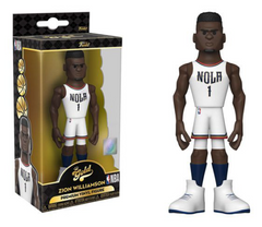 Funko GOLD: NBA: Zion Williamson (Home UNI) - 5"