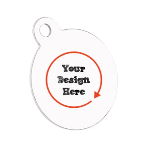 Pet ID Tag - Circle Shape - otkworld
