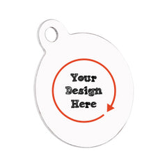 Pet ID Tag - Circle Shape - otkworld