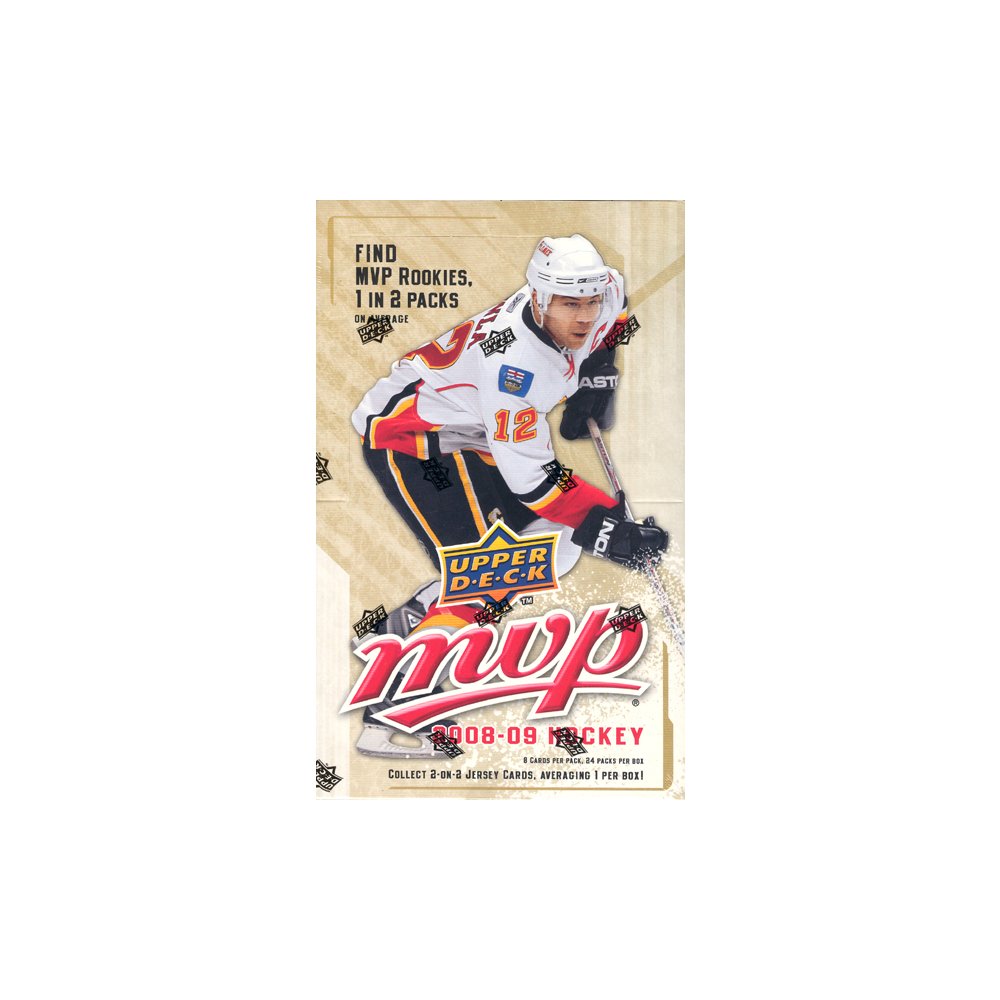 2008-09 Upper Deck - MVP Hockey - Hobby Box