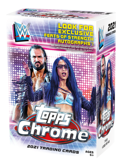 2021 TOPPS Chrome WWE - Blaster Box