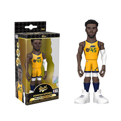 GOLD 5" NBA JAZZ DONOVAN MITCHELL (CITY ED)