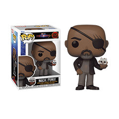 POP MARVEL THE MARVS NICK FURY W/ FLERKITTEN