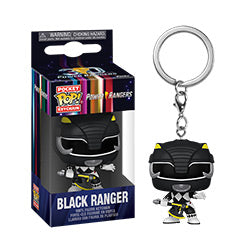 POP KEYCHAIN POWER RANGERS 30TH BLACK RANGER