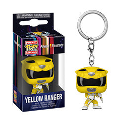 POP KEYCHAIN POWER RANGERS 30TH YELLOW RANGER