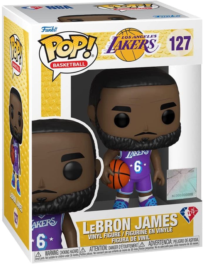 Funko Pop! NBA: Lebron James Los Angeles Lakers CE'21 #127