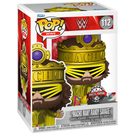 Funko POP! WWE: Macho Man Randy Savage (MT) #112