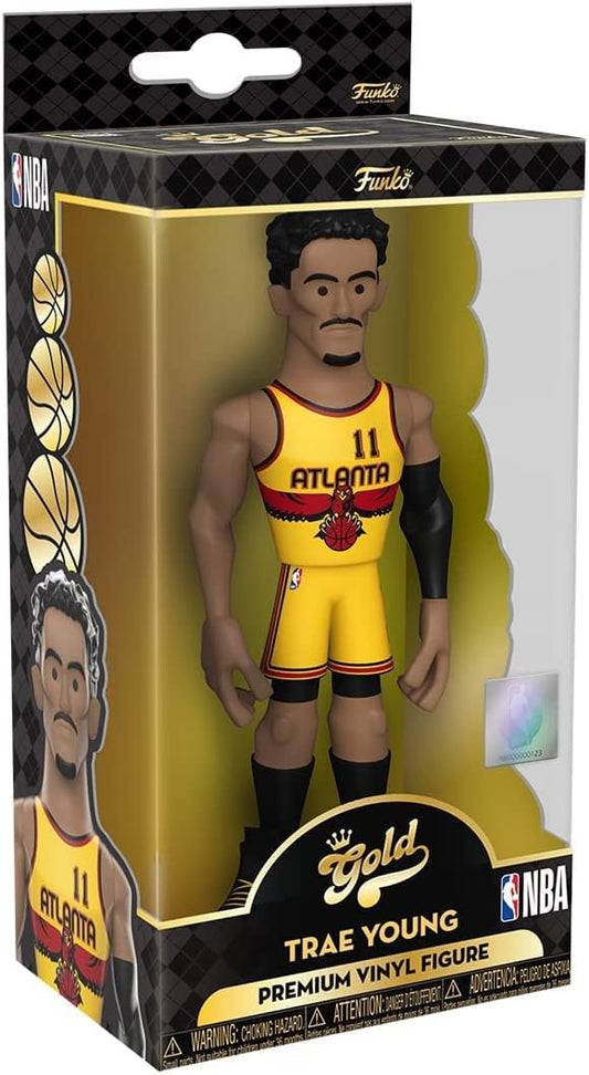 Funko GOLD: NBA: Trae Young (Alt Uni) - 5"