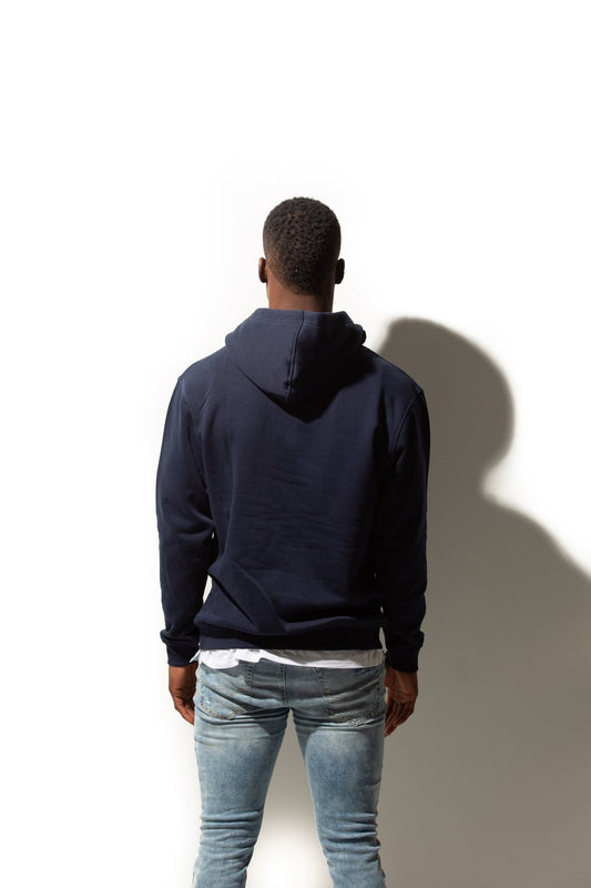 Navy Blue Pullover Premium Unisex Hoody