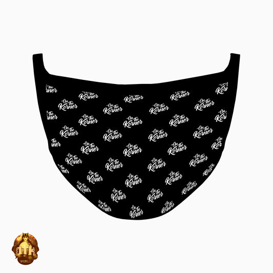 Onthekorner Checkered Logo - Premium Triple Layer Face Masks