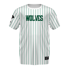 Custom Sublimated Crew Neck Baseball Jersey