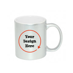 11 oz Metallic Silver Mug - otkworld