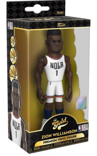 Funko GOLD: NBA: Zion Williamson (Home UNI) - 5"