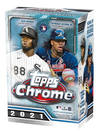 2020-21 TOPPS Chrome Baseball - Blaster Box