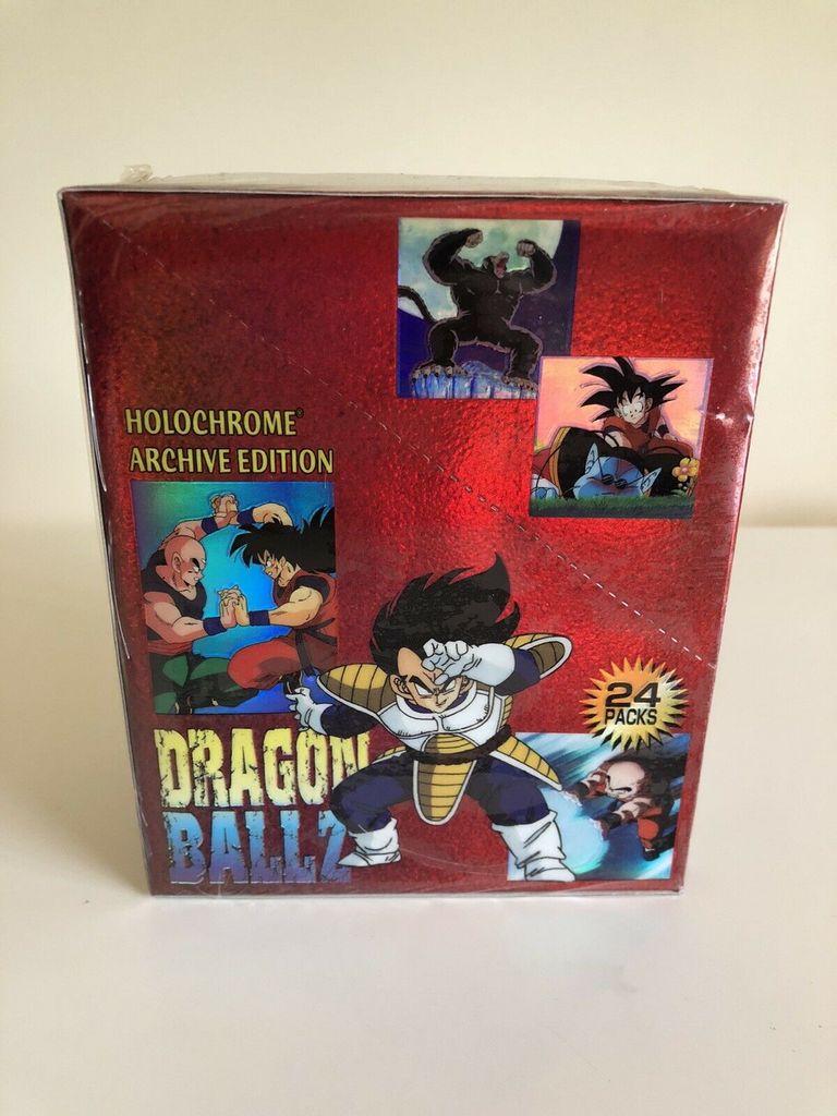 2000 ARTBOX - Dragon Ball Z Holochrome Archive Edition  - Sealed 24 PK Box