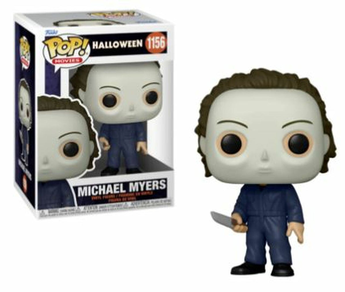 Funko POP! Movies: Horror:  Michael Myers - Halloween - (new pose) #1156