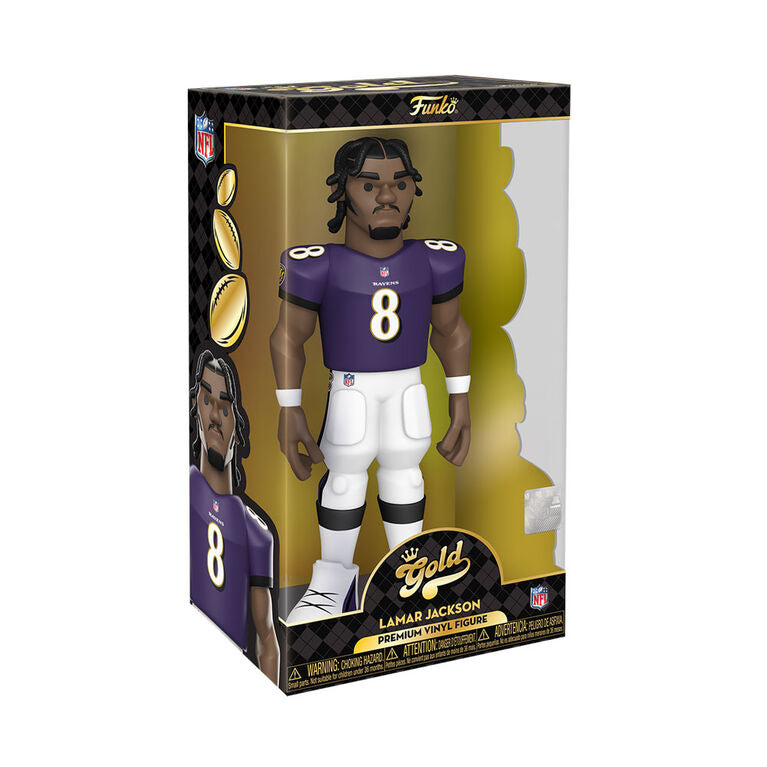 Funko GOLD: NFL: Lamar Jackson - (Ravens) - 12"