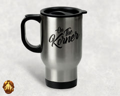 Custom 14oz Stainless Steel Travel Mug - Personalized Travel Mug - Custom Insulated Travel Mug - Custom Mug Add Your Own Photo, Logo & Text