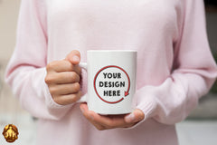15oz Custom White Mug