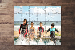 80 Piece Photo Puzzles - Personalized Picture Puzzle - Custom Personalized Puzzle Gift - 80 Piece Photo Jigsaw - Add Your Photo & Text