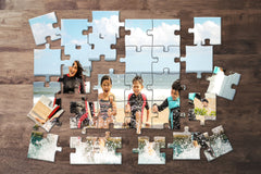 80 Piece Photo Puzzles - Personalized Picture Puzzle - Custom Personalized Puzzle Gift - 80 Piece Photo Jigsaw - Add Your Photo & Text