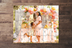 80 Piece Photo Puzzles - Personalized Picture Puzzle - Custom Personalized Puzzle Gift - 80 Piece Photo Jigsaw - Add Your Photo & Text