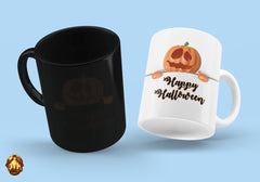 Happy Halloween Hidden Pumpkin Magic Mug