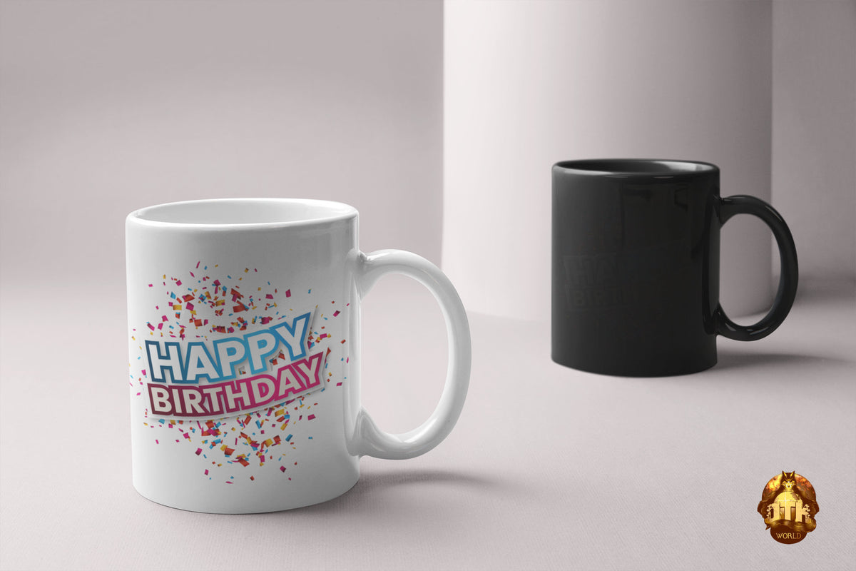 Personalized Happy Birthday Magic Mug