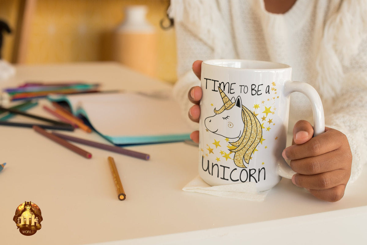 Time To Be A Unicorn Magic Mug