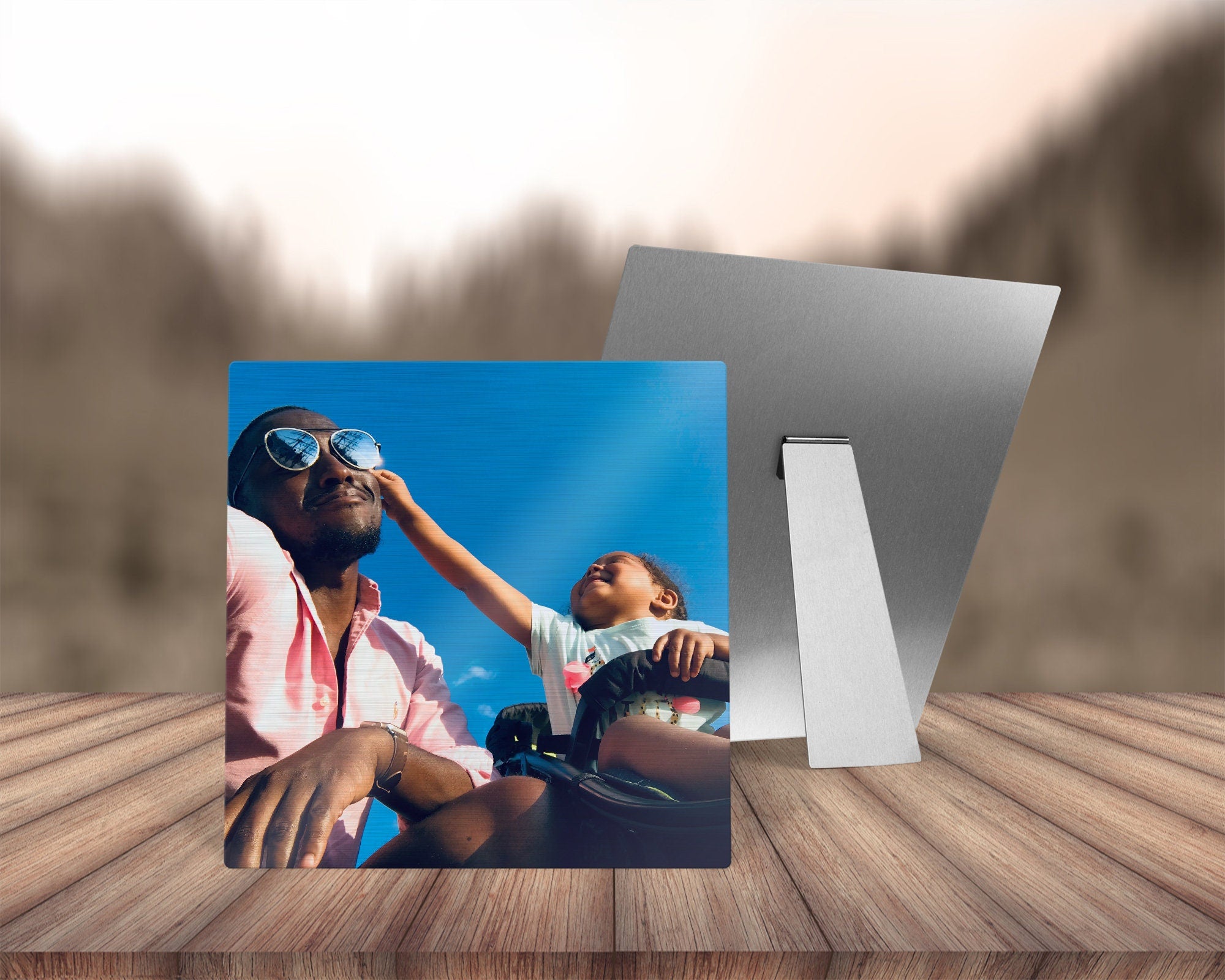 HD Premium Desktop Metal Print 