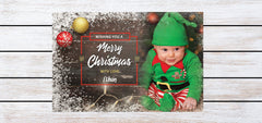 Wishing You A Merry Christmas Photo Postcards
