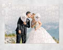 120 Piece Photo Puzzles - Personalized Picture Puzzle - Custom Large Photo Puzzle - 120 Piece Photo Jigsaw - Add Your Photo & Text