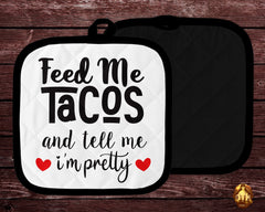 Personalized Hot Pads - Custom Printed Pot Holder Hot Pad - Photo Hot Pad - Baking Pot Holders - Personalized Pot Hot Pads For The Kitchen