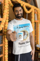 Custom In Loving Memory T-Shirt - Custom Memorial T-Shirt - Personalized Tribute Photo T-Shirt - Remembrance Shirt-Add Your Own Photo & Text