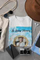 Custom In Loving Memory T-Shirt - Custom Memorial T-Shirt - Personalized Tribute Photo T-Shirt - Remembrance Shirt-Add Your Own Photo & Text