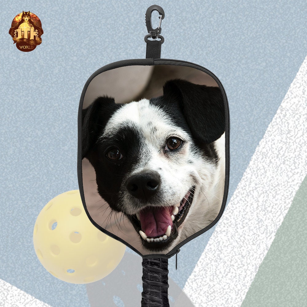 Custom Pickleball Paddle Cover - Personalized Pickleball Paddle Cover - Pickleball Photo Cover - Perfect Gift For Pickleball Players & Fans
