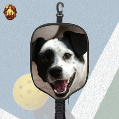 Custom Pickleball Paddle Cover - Personalized Pickleball Paddle Cover - Pickleball Photo Cover - Perfect Gift For Pickleball Players & Fans