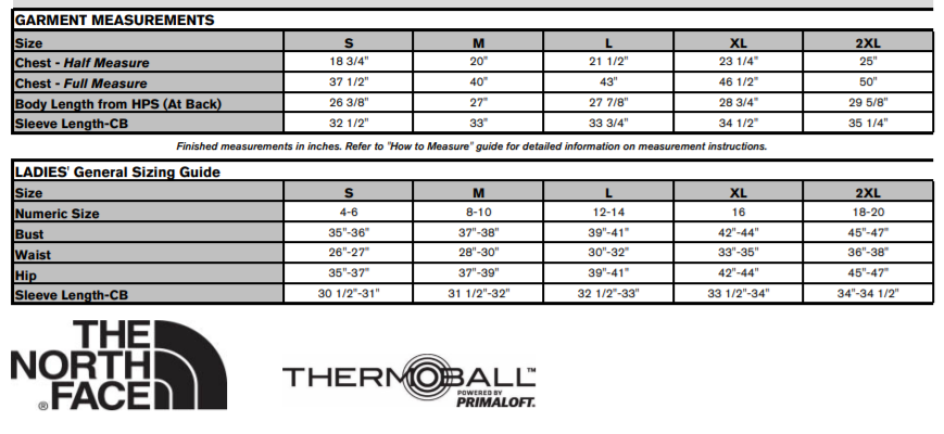 Onthekorner x The North Face® Grey Thermoball Trekker Ladies Jacket