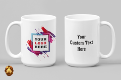 15oz Custom Logo Mug