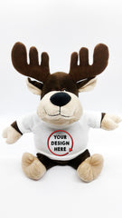 Personalized Plush Moose 🦌