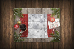30-Piece Holiday Photo Puzzle - Grey