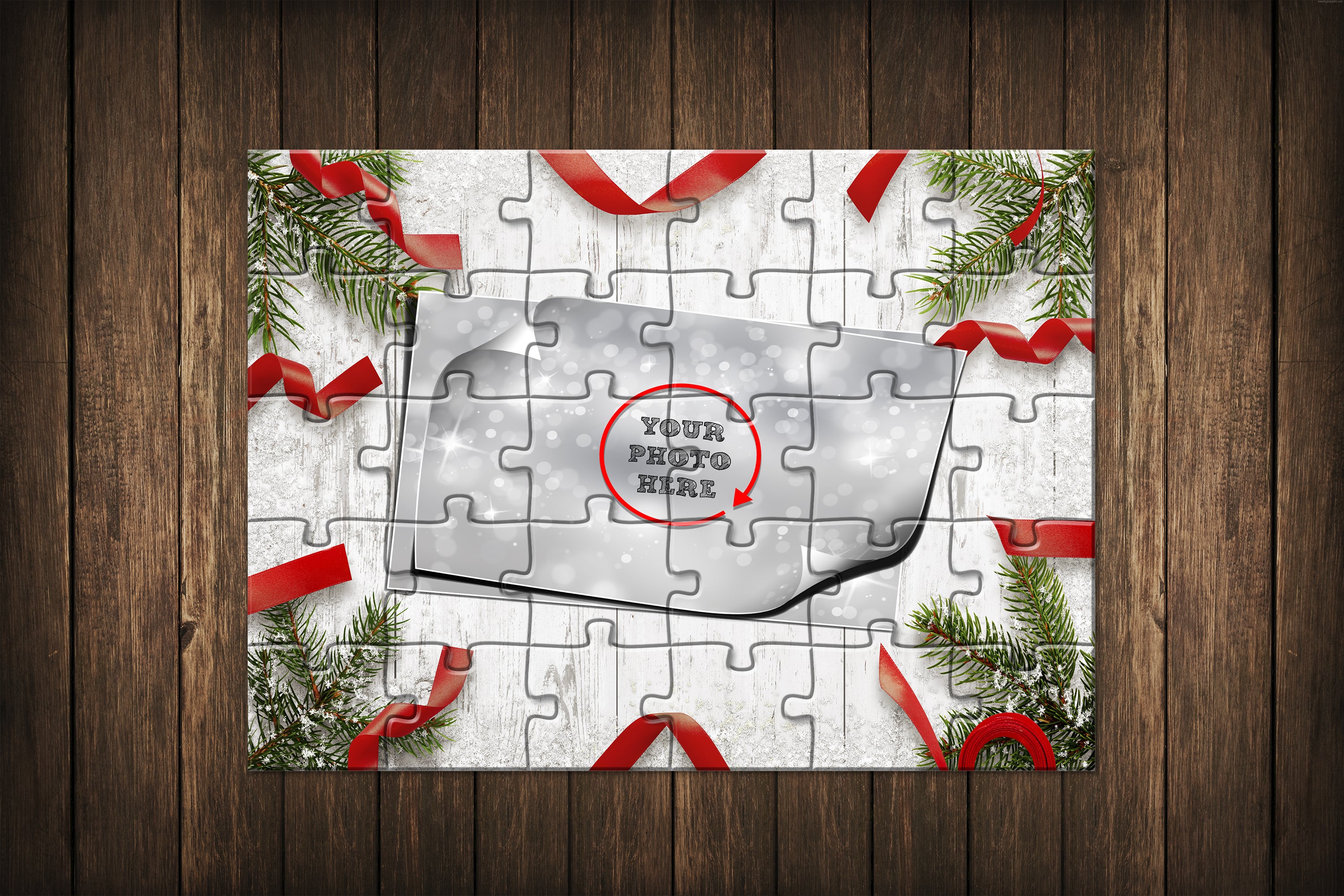 30-Piece Holiday Photo Puzzle 1