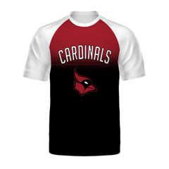 Custom Semi-Sublimated Short Sleeve Raglan Tee