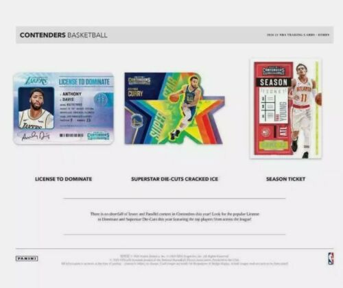 2020-21 PANINI Contenders Basketball - Fat Packs