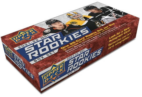 2021-22 UPPER DECK NHL ROOKIE BOX SET